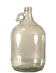 PICK UP ONLY** ONE GALLON (CLEAR) GLASS JUG – Buckeye Winery