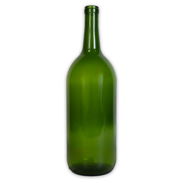 **PICK UP ONLY**     1.5 LITER MAGNUM GREEN CLARET WINE BOTTLES -  6/CASE or EACH