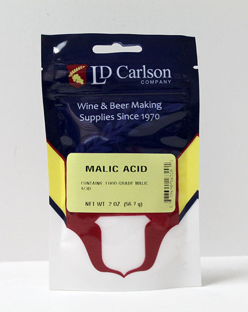 MALIC  ACID 2 oz AND 1-lb
