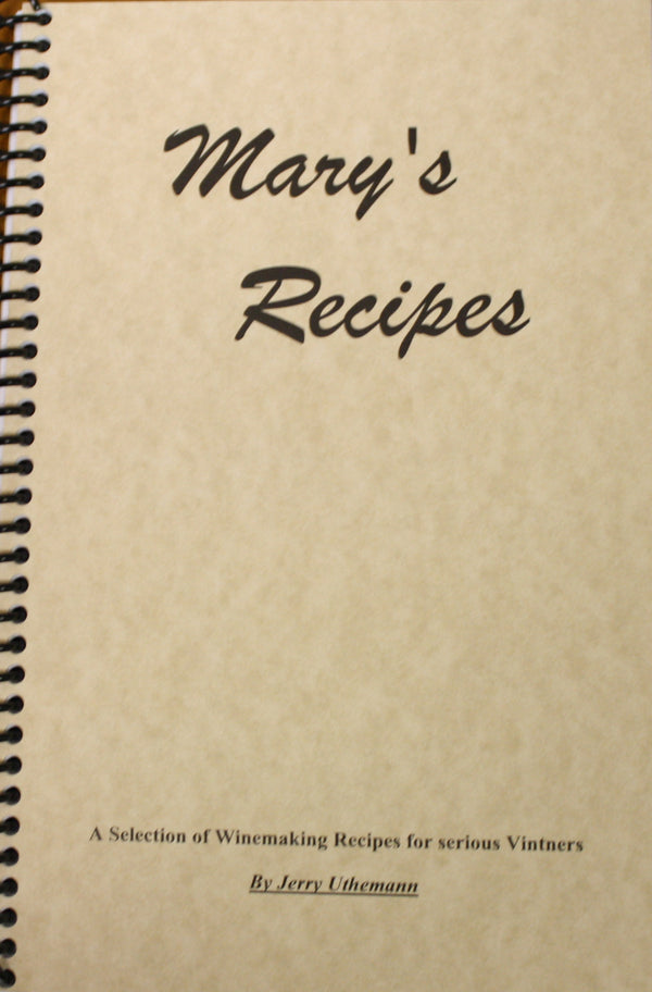 Mary's Recipe Book