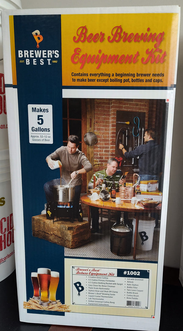 BREWER'S BEST® BEER 5 GALLON DELUXE EQUIPMENT KIT  **PICKUP ONLY**