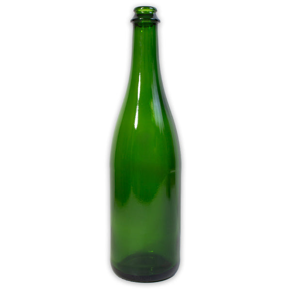 **PICK UP ONLY**   750mL CHAMPAGNE GREEN WINE BOTTLES 12/CASE OR EACH