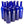 Load image into Gallery viewer, **PICK UP ONLY**  750ML BORDEAUX 5TH COBALT BLUE BOTTLES CORK FINISH 12/CASE or EACH
