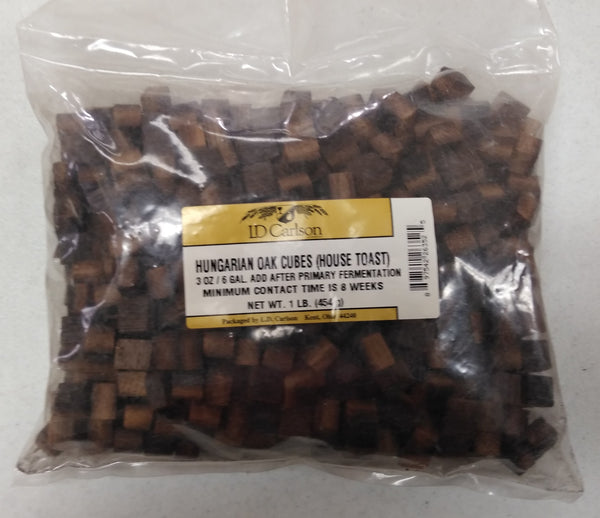 HUNGARIAN OAK CUBES (HOUSE TOAST) - 1 LB