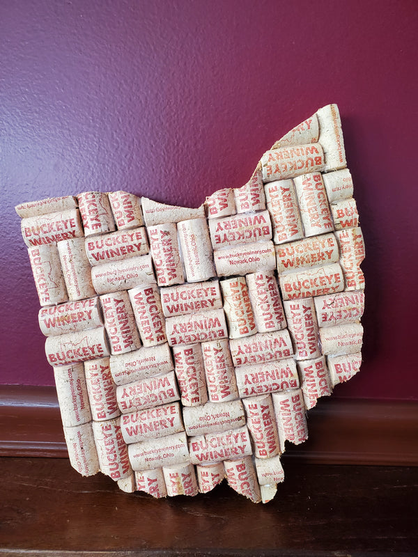 **PICK UP ONLY** Ohio Sign (with corks)