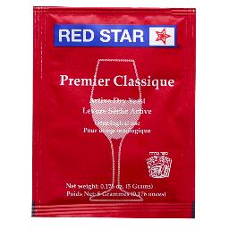 PREMIER CLASSIQUE RED STAR ACTIVE FREEZE-DRIED WINE YEAST