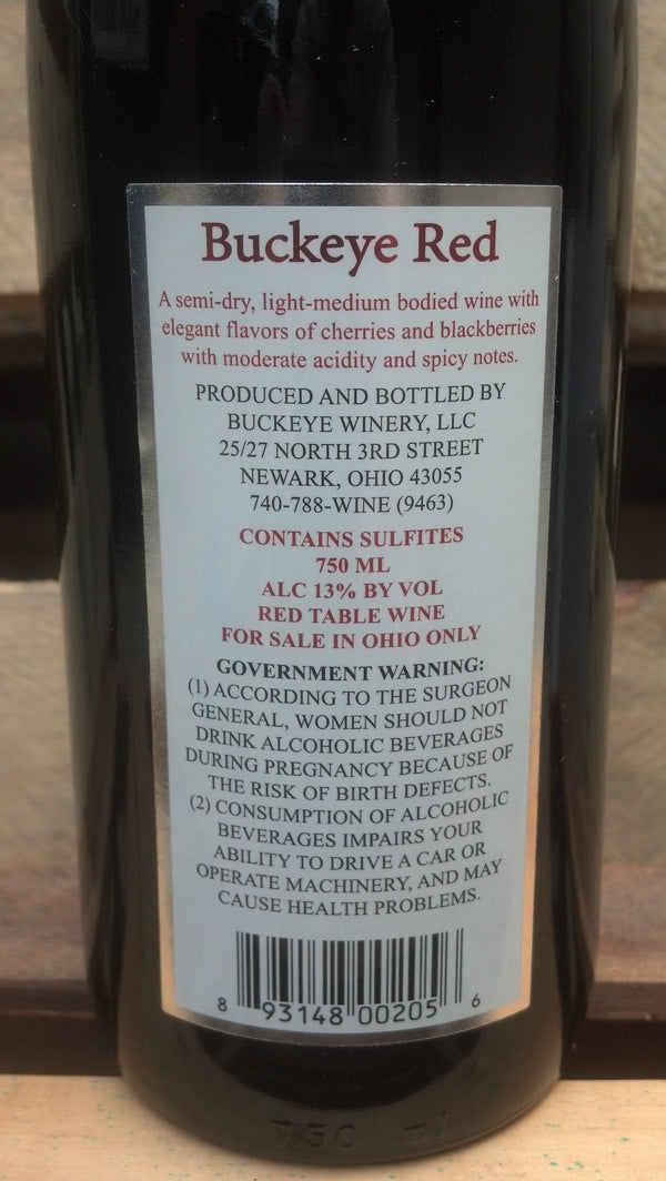 Sangiovese - Buckeye Red